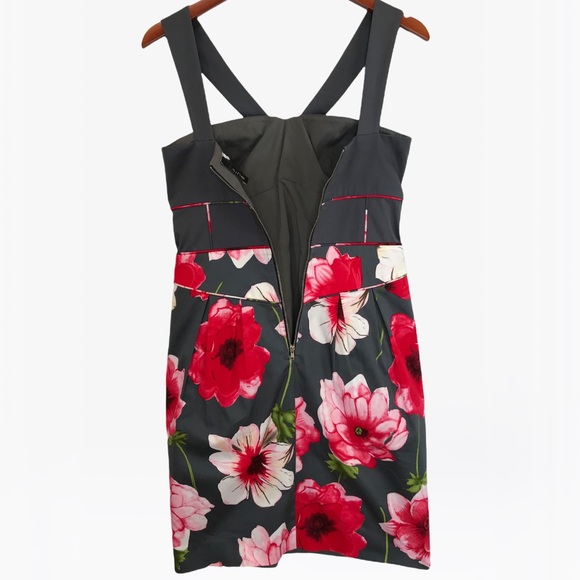 Anthropologie Sine Halter Floral Print Women’s Mini Dress 4 - Picture 6 of 17